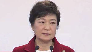 박근혜 "여성대통령 시대 열어달라" 경부선 유세