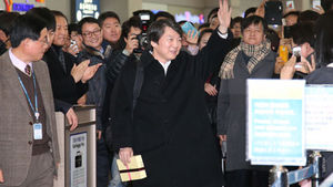안철수, 투표 마친 뒤 미국으로 출국