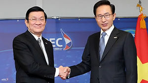 한-베트남 정상, 수교 20주년 축하메시지 교환