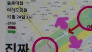 대규모 미팅 '솔로대첩' 강행&hellip;경찰 병력 투입