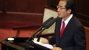 홍준표 지사, 도의회 답변석에서 '구조조정' 논쟁