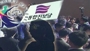 통합진보당 '머리끄덩이녀' 징역 10월 실형