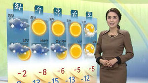 [날씨] 호남 서해안 눈 '펑펑'&hellip;최고 10cm 예상