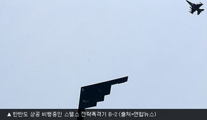 중국, B-2 한반도 전개 훈련 부정적 평가