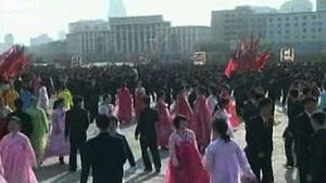 전쟁 위협 北, 내부는 '평온'&hellip;태양절 축제 분위기