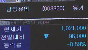 남양유업 회장, 막말 파문 확산 직전 주식 팔았다