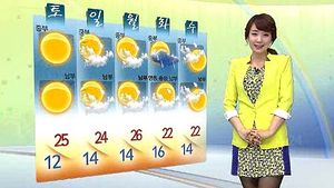 [날씨] 비 대부분 그쳐&hellip;기온 20도 안팎 '선선'