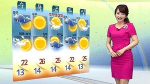[날씨] 한낮 초여름 더위&hellip;밤부터 곳곳에 비