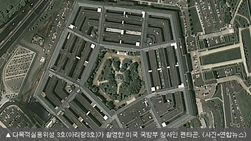 아리랑3호 촬영 사