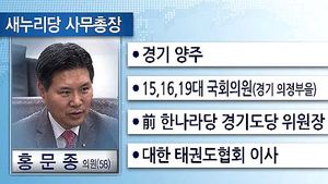 새누리 신임 사무총장 홍문종&middot;대변인 유일호