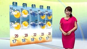 [날씨] 한여름 더위 계속&hellip;강한 자외선 주의!