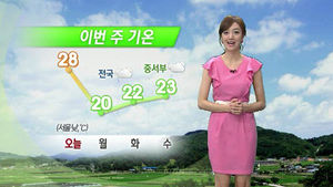 [날씨] 서울 낮 기온 28도&hellip;27일 전국에 비