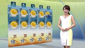 [날씨] 3일보다 더 더워요!&hellip;곳곳서 소나기
