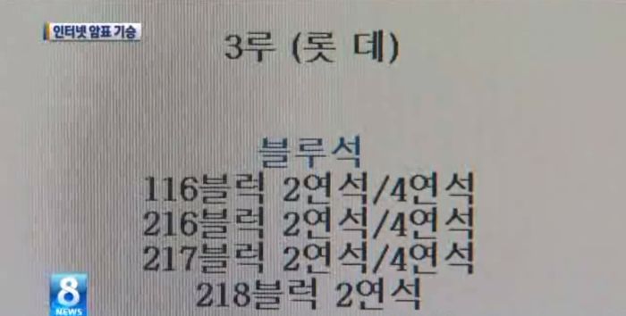 인터넷 암표
