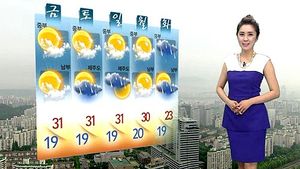 [날씨] 불볕더위 지속&hellip;일부 지방에 소나기