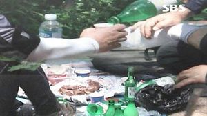 목말라 한 잔 마셨는데&hellip;아찔한 '음주 산행'