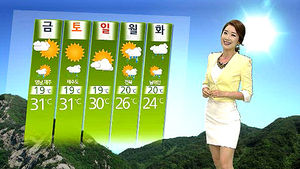 [날씨] 내일부터 주말까지 다시 불볕더위