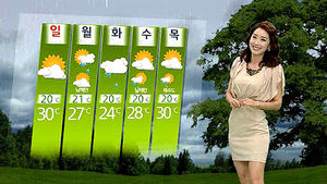[날씨] 주말 동안 더위 기승&hellip;"장마도 대비하세요"