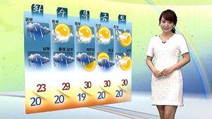 [날씨] 흐린 하늘에 산발적 빗방울&hellip;본격 장마
