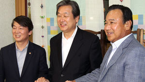 김무성&middot;이완구&middot;안철수, '동기들만의 오찬'