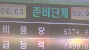 냉방수요 급증&hellip;전력경보 준비단계 발령