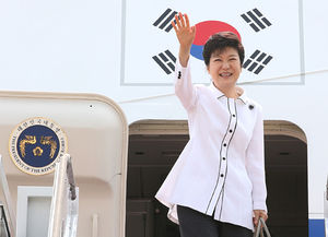 [핫포토] 중국 방문 나선 박근혜 대통령