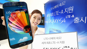 삼성전자, 세계최초 LTE-A 스마트폰 갤S4 LTE-A 출시