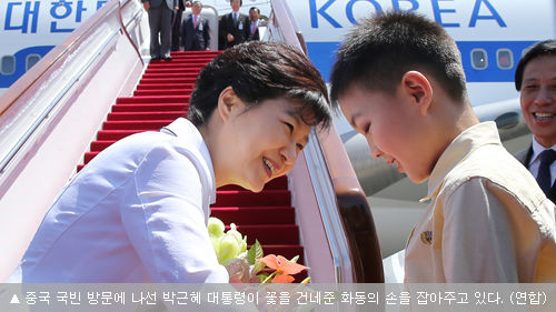 박 대통령 방중