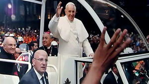 교황, 군중 속으로&hellip;첫 해외순방도 '파격'