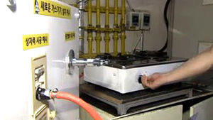 가스 배관, 벽속으로&hellip;콘센트에 꽂아 사용