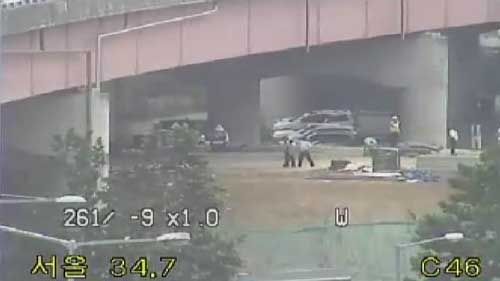 방화대교 상판 붕괴