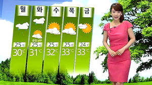 [날씨] 주말 폭염&hellip;일부 강한 소나기