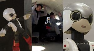 [영상] 일본, 키 34cm '말동무 로봇' 태운 로켓 발사