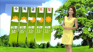 [날씨] 본격적인 폭염&hellip;내일 곳곳 강한 소나기