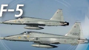 F-5 전투기, 35년 무사고 비행 순간 '환호'