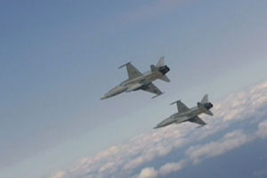 [핫포토] F-5 전투기, '13만 시간' 무사고 비행 기록