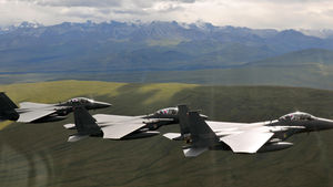 [핫포토] 알래스카 상공에 태극기 펼친 F-15K
