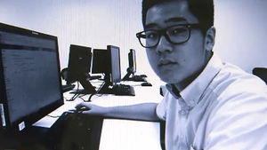 김한솔 등교 사흘째&hellip;친구들과 웃으며 대화