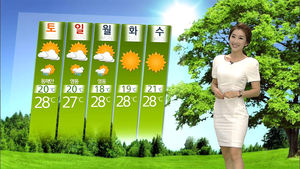 [날씨] 제주 남쪽 해상, 내일 태풍 영향권