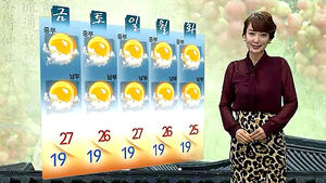 [날씨] 추석연휴 날씨 무난&hellip; 내일 늦더위 절정