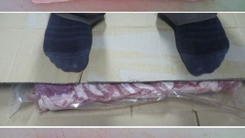 수입산 삼겹살 46t 국내산이라 속여 군부대 납품