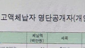 10억 이상 벌금&middot;추징금 안 낸 미납자 163명