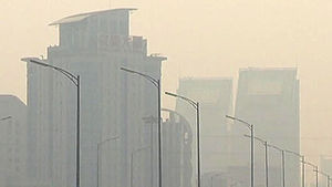 중국 동북지역, 최악의 스모그로 시민들 몸살