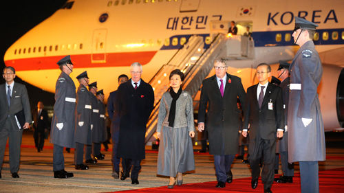 박근혜 영국 방문