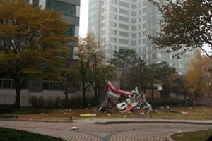 국토부, 아파트 헬기 충돌 사고수습본부 설치
