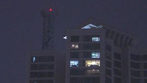 [핫포토] 헬기 충돌 아파트 '항공장애등' 꺼져있었다