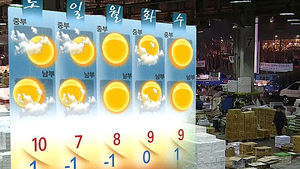 '영하 5도' 추위 기승&hellip;낮부터 차차 누그러져