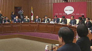 새누리 "합법적인 표결" 민주 "국회일정 전면거부"
