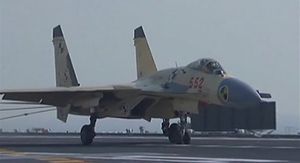 [생생영상] 中 항모용 전투기 젠-15 대량 생산&hellip;긴장 고조