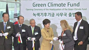 녹색기후기금 사무국&middot;세계은행 한국 사무소 출범
